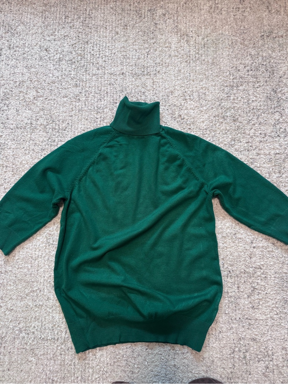 Zara Forest Green Turtleneck Sweater